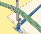 CABLECAT pre-assembled fixing - 528 application