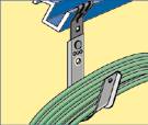 CABLECAT pre-assembled fixing - AF application