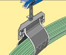 CABLECAT pre-assembled fixing - AF application