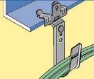 CABLECAT pre-assembled fixing - EM application