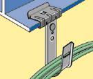 CABLECAT pre-assembled fixing - H application