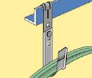 CABLECAT pre-assembled fixing - VF application