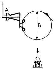 H-CTB Clip dimensions