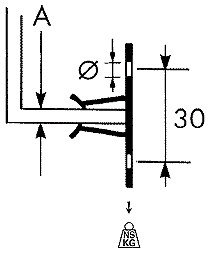 H-Di Clip dimensions