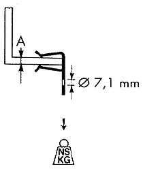 H-Clip dimensions