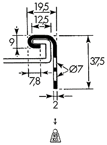 PW2 clip dimensions