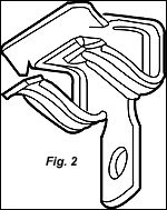 Hammer-On Flange Clip