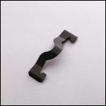 Conduit hanger from flanger, wire or rod photo