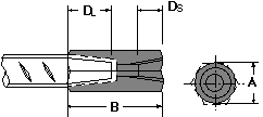 LENTON Transition Coupler A2 dimensions
