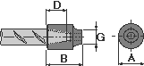 LENTON Weldable Coupler C2 / C3J dimensions