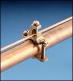 Clamp on pipe