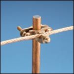 Clamp on ground rod